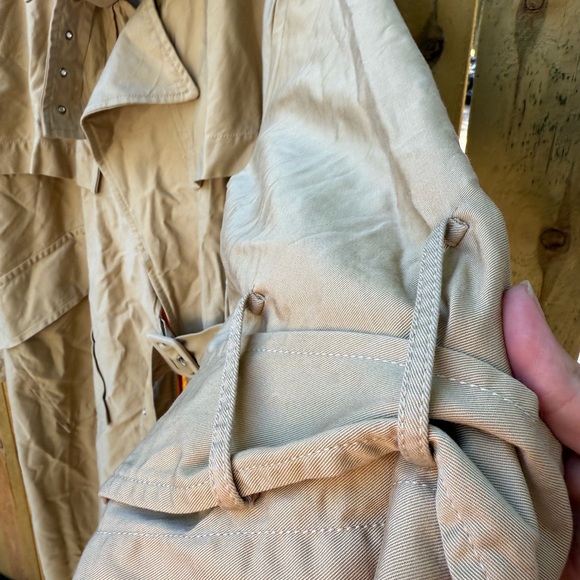 Zara Light Tan Trendy Trench - Picture 6 of 6